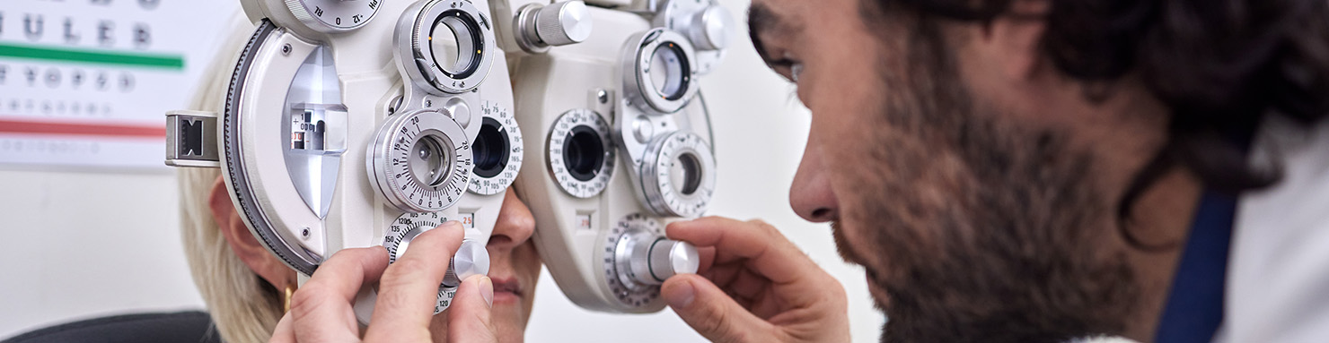 Ophthalmology stock image